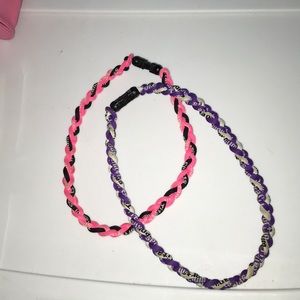 Titanium sport necklaces